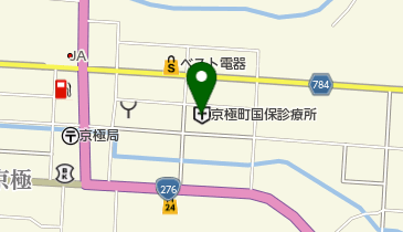 ひまわりクリニックきょうごくの地図画像