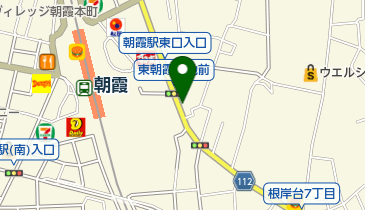 あいかわ循環器内科・内科の地図画像