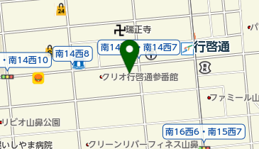 行啓通り かこクリニックの地図画像
