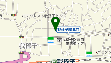 よつばクリニックの地図画像