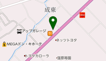 成東耳鼻咽喉科の地図画像