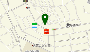 与儀中央クリニックの地図画像