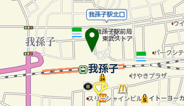 いとう内科循環器科の地図画像