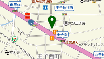 王子クリニックの地図画像