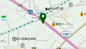 東永内科リウマチ科の地図画像