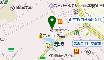 赤坂おだやかクリニックの地図画像