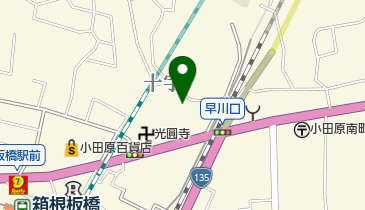 小田原医院の地図画像