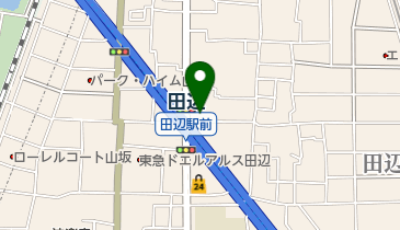 田辺駅前クリニックの地図画像