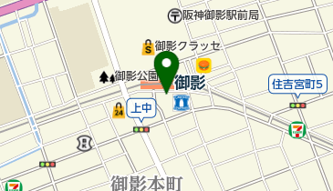うえさかメンタルクリニックの地図画像