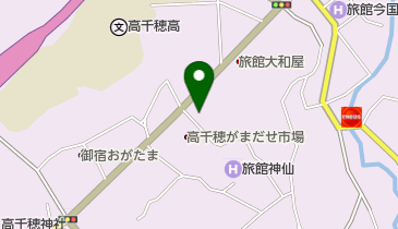 高千穂産婦人科診療所の地図画像