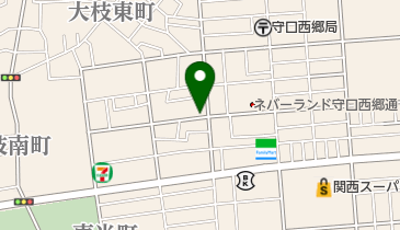 守口診療所の地図画像