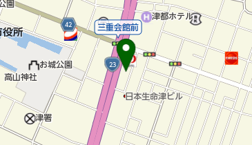 丸の内まつなが眼科の地図画像