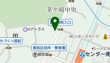 クリニック医庵 センター南の地図画像