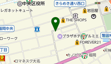 サクラアズクリニック天神の地図画像