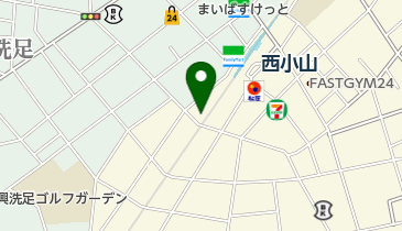 はるクリニック西小山の地図画像
