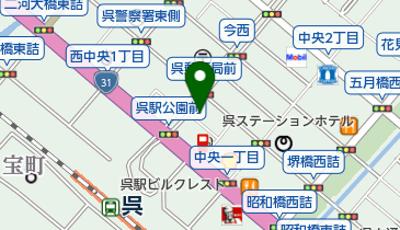 よしかわ医院の地図画像