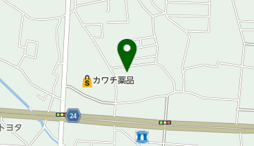 上中居整形外科医院の地図画像