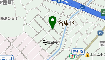 若月こどもとアレルギーのクリニックの地図画像