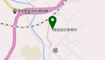 萩市国民健康保険須佐診療センターの地図画像