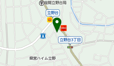 立野台内科クリニックの地図画像