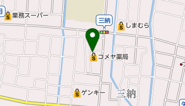 三納クリニックの地図画像