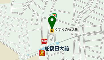 上原眼科クリニックの地図画像