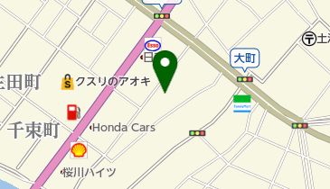 淀縄医院の地図画像