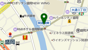 開運橋消化器内科クリニックの地図画像