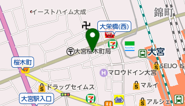 大宮西口クリニック(透析専門)の地図画像