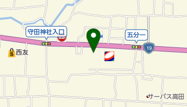 整形外科安藤クリニックの地図画像