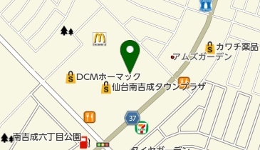 南吉成耳鼻咽喉科の地図画像