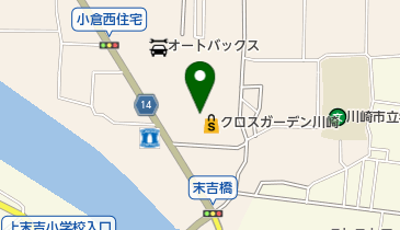 おぐら皮フ科クリニックの地図画像