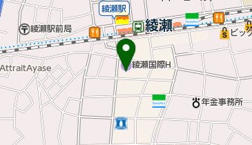 東京綾瀬腎クリニックの地図画像