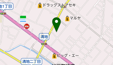 東埼玉総合病院附属 清地クリニックの地図画像