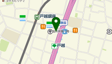 柴垣医院戸越(透析専門)の地図画像