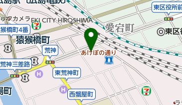 横山内科医院の地図画像