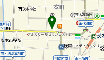 せしも胃腸肛門クリニックの地図画像