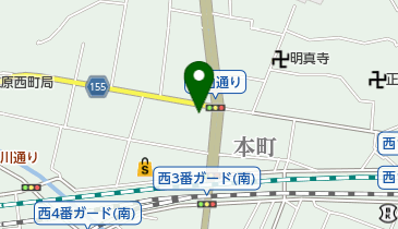 川西医院の地図画像