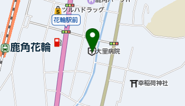 大里医院の地図画像