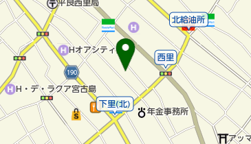 ドクターゴン四島診療所の地図画像