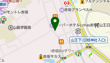 赤坂一ツ木通りクリニックの地図画像