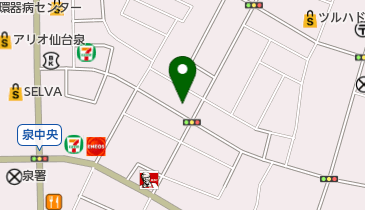 泉中央心療内科クリニックの地図画像