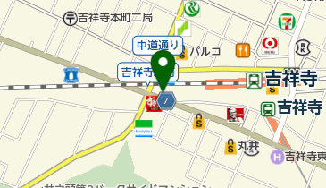 吉祥寺・藤田クリニックの地図画像