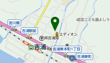 よしうら診療所の地図画像