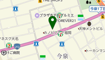 ゆうきあさな こころのクリニックの地図画像