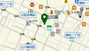 湘南美容クリニック 立川院の地図画像