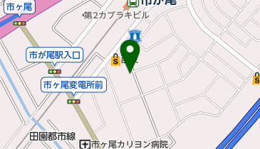 漢方クリニック市ケ尾の地図画像