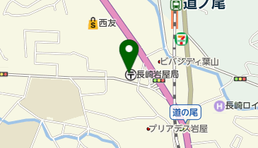 山川内科の地図画像