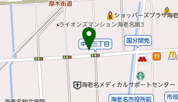 海老名田島クリニックの地図画像
