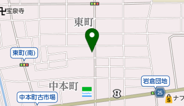 岩倉東クリニックの地図画像